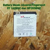 Battery Battre mesin absensi absen sidikjari fingerspot revo ff 162bnc