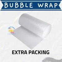 Extra packing tambahan BUBBLE WRAP murah - Biar packing paket aman