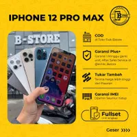 IPHONE 12 Pro Max 256GB - FULLSET - MULUS - Apple 256gb - COD SURABAYA