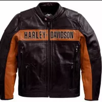 jaket kulit harley davidson genuine HD kode 4