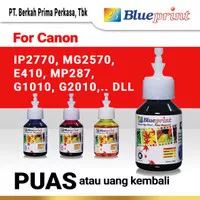 Tinta Canon BLUEPRINT Refill For Printer Canon 100ml 4 Warna Black