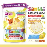 Pasir Hamster Wangi Mandi Sanbbi Lemon 1 kg Aroma Harum Bathing Sand
