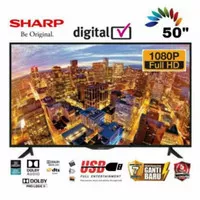 LED TV Sharp 50 inch 2T-C50AD1i Digital FULL HD Free Ongkir Jadetabek