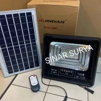 Lampu Sorot Led Solar Panel Surya 100 Watt 100W