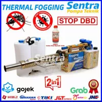 Mesin Fogging Nyamuk/DBD 2in1 Fog machine disinfektan Free Cynoff 1L