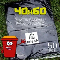 Kantong Plastik Sampah / Packing Ukuran 40 X 60 (Isi 66 Lembar)
