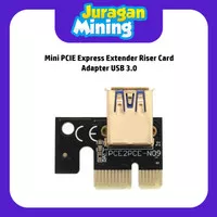 Mini PCIE Express Extender Riser Card Adapter USB 3.0