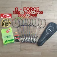 RAKET BADMINTON LINING G FORCE 3500 3600 3700 3800 3900 SUPERLITE ORI