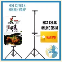 TRIPOD DISPLAY POSTER / STAND FRAME / STAND BANNER TRIPOD CAMERA