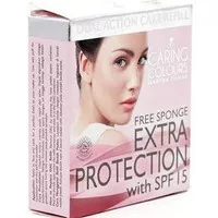 Caring Colours Dual Action Cake Extra Protection - Bedak Caring Extra