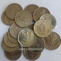 Koin Kuno Langka Indonesia Uang 500 Rupiah Melati Tebal Tahun 1992