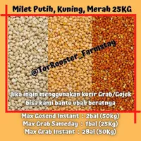 MILET MERAH DAN MILET KUNING GROSIR 25KG