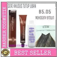 pewarna rambut /hair Color loreal majibrown B5.05 + oxydant