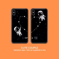 Custom Case Cute Love Couple All Type Hp Bahan Softcase Silicon