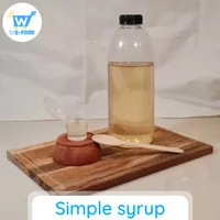 TERMURAH Gula Cair Simple Syrup 1L Repack