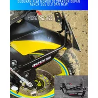 DUDUKAN PLAT AEROX 155 BREKET PLAT AEROX 2017 2018 2019 2020 2021 NEW