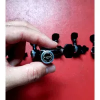 Locking Dryer 6 inline BLACK. GOTOH JAPAN MAGNUM