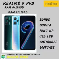 REALME 9 PRO 5G RAM 6/128GB & RAM 8/128GB GARANSI RESMI REALME