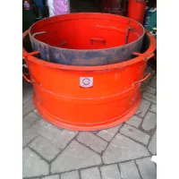 Cetakan Beton Buis diameter 80x50/gorong2 merk DE'BUIS(NOn Rajawali)