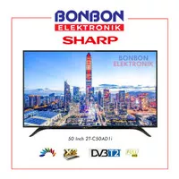 Sharp LED Digital TV 50 Inch 2T-C50AD1i / 2TC50AD1 Full HD