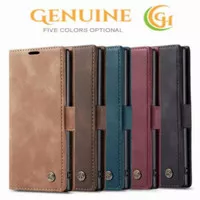 Samsung Galaxy S22 Ultra Flip Wallet Case Cover Caseme Leather Dompet
