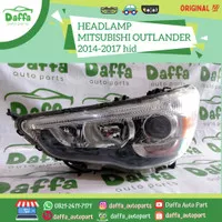 Headlamp Headlight Lampu Depan Mobil Mitsubishi Outlander HID Original