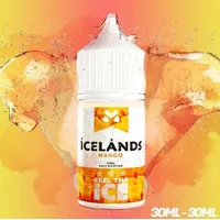 SALTNIC ICELANDS Mango Ice 30mg 30ml Salt Nic Iceland Lands Liquid