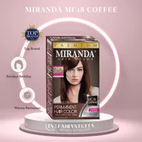 Miranda Hair Color Premium Cat Pewarna Rambut Miranda MC 18 Coffee