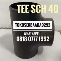 Tee Las SCH 40 1/2" inch ; Tee Besi Cs 1/2" DN 15 A234 WPB