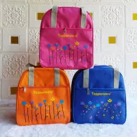 Tas pop bunga tulip/ tas bekal tupperware tas bekal makan