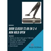 Door Closer Dorma TS68 TS 68 NHO EN2/3/4 Dark Brown