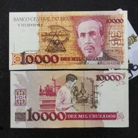 Uang Kertas Asing 10000 Brasil/Brazil