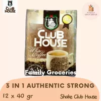 Shake Club House Authentic Strong White Coffee