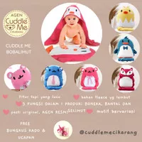 Bobalimut cuddle me kado bayi boneka bantal selimut