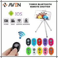 Tomsis Bluetooth Remote Shutter For Android / iPhone iOS Tombol Narsis