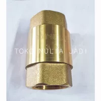 Klep ONDA 3/4" inch kuningan / tusen foot spring check valve pompa air