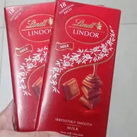 lindt lindor milk chocolate 100 gram
