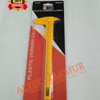 Jangka Sorong Manual Plastik 150mm Caliber Sketmat Sigmat PVC 15cm HDT