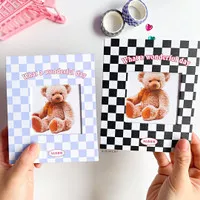Hard Cover Collect Book Pattern Photocard With 16 Sleeves / Binder PC