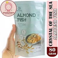 Almond Fish Snack / Ikan Teri Jengki Kacang Almond Premium Sudah BPOM