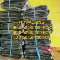( Murah ) Plastik Packing Hitam 40 x 60 Isi 100 pcs / Plastik packing