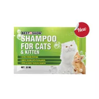 Best In Show Cat & Kitten Shampoo 30ml / Shampo Sachet