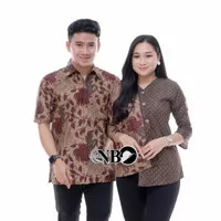 BATIK COUPLE MAMA PAPA KEREN - BATIK ASLI - BATIK SEPASANG COUPLE 3