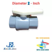 ball valve stop kran 2 inch KDJ PVC