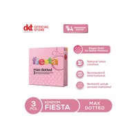 Fiesta Kondom Max Dotted - 3 Pcs