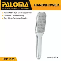 PALOMA HSP 1105 Hand Shower Mandi Handshower Head Kepala Sower ABS