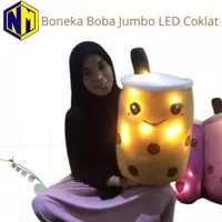 Boneka Boba Jumbo Bantal Boba Besar lampu LED Harga Murah SNI