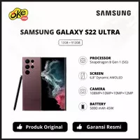Samsung Galaxy S22 Ultra 5G (12GB/512GB) Garansi Resmi SEIN