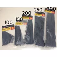 Kabel Ties Tali Ripet Hitam Nylon Cable Tis Isi 100 Pcs Talities