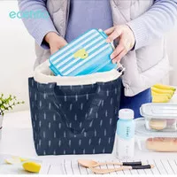 Ecentio Tas Bekal - Tote Bag Waterproof Insulation - Lunch Bag